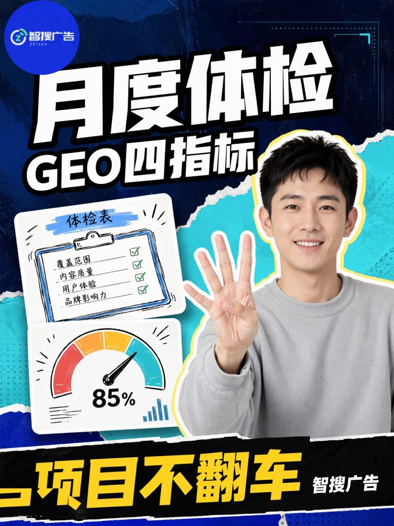 GEO月度体检：4个指标半小时搞定 第1张